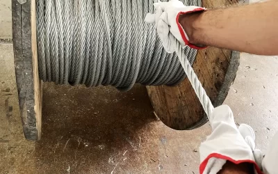How to handle steel ropes safely